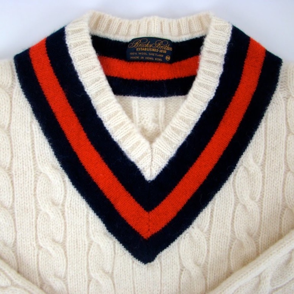 Brooks Brothers Cricket Sweater 